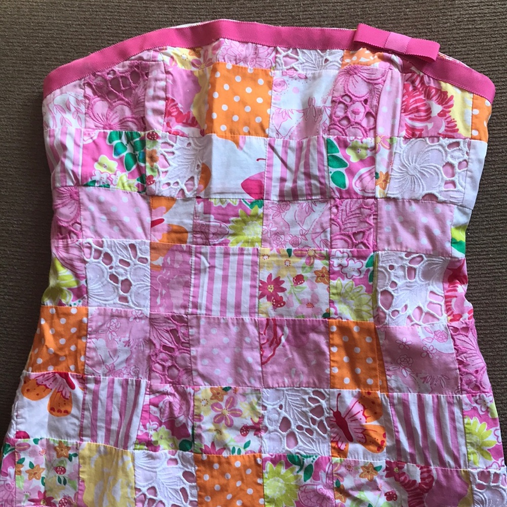 Lilly Pulitzer Strapless Dress
